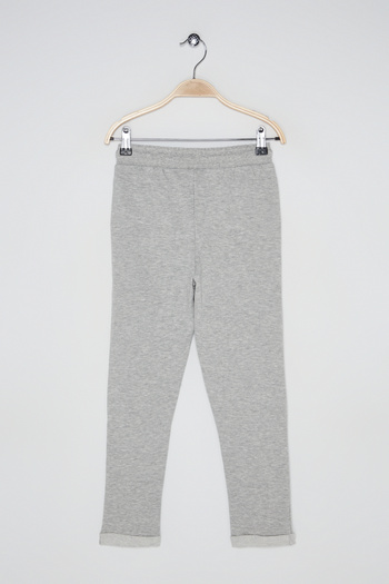 MANGO Kids Girl Gray Trousers 37101059