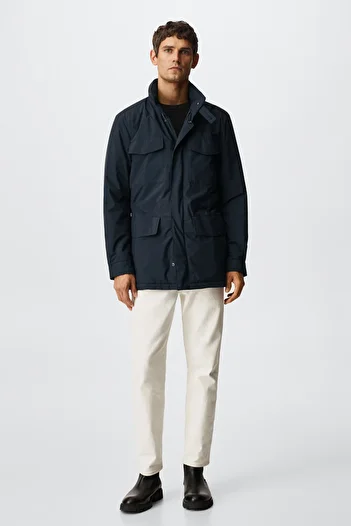 MANGO Man 37019403 Jackets and Blazers Dark Navy