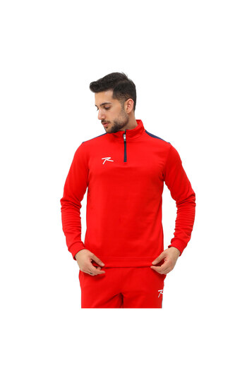 raru GRANDO RED - Top cu jumătate de fermoar