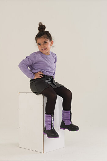 AYS SHOES KIZ ÇOCUK ORTOPEDİK, SU GEÇİRMEZ, SOĞUĞA DAYANIKLI, SICAK ASTARLI GÜNLÜK KIŞLIK BOT