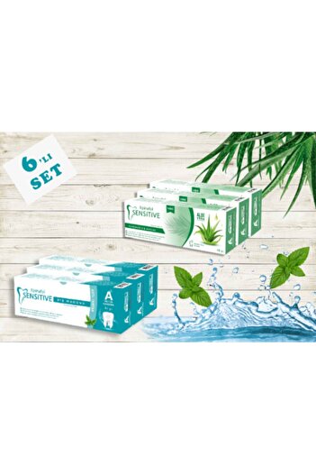 Epinafol Sensitive Diş Macunu 6’lı Set 3aloe Vera 3anti-tartar