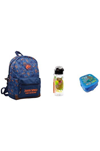 JURASSIC WORLD JURASSIC WORLD School Bag, Water Bottle and Lunch Box