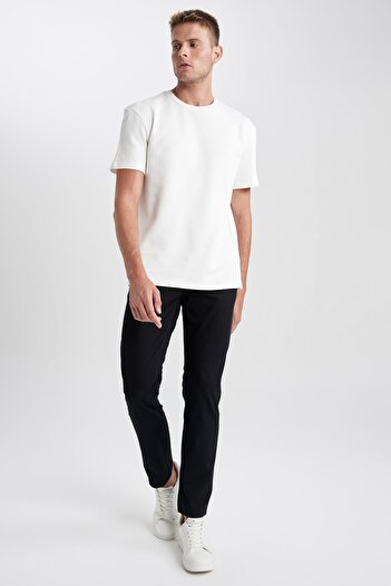 DeFacto Crew Neck Basic Short Sleeve T-Shirt B0200ax23au