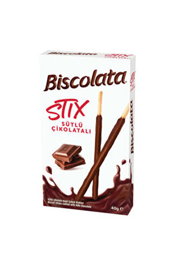 Biscolata Stix Sütlü 40 Gr ( 12 ADET )