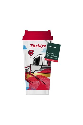Starbucks Starbucks® 100th Anniversary Special Series Stainless Steel Thermos - Red - 473 ml