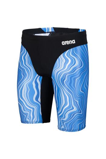 ARENA Men's Swım Jammer Marbled Yüzücü Mayosu