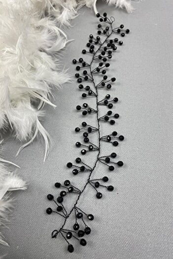 Hobigram Hair Accessory Vella Beaded Bridal Tiara Hair Accessory – Other Hair Accessories, Stylish Design – Other