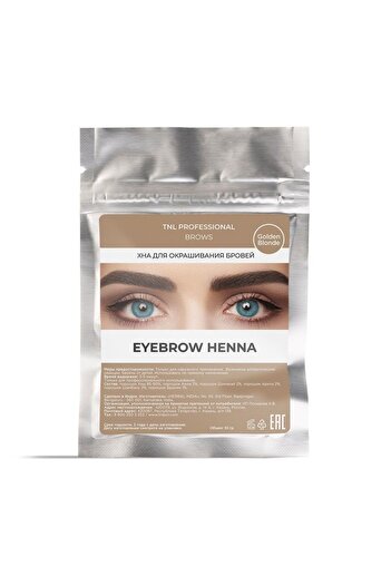 tnl professional TNL HENNA KAŞ BOYASI 10 GR NO:8 ALTIN SARISI