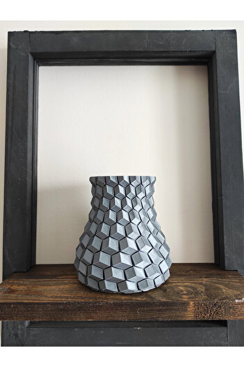 Nerva Design 3D Κομψό σχέδιο - Διακοσμητικό δώρο, βάζο με εμφάνιση μελισσοκέφαλου, σκληρό πλαστικό 12 εκ.