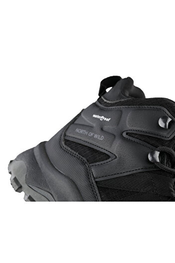 NORT OF WILD Damon Bot Siyah Erkek Su Geçirmez Waterproof Memory Taban Trekking Bot