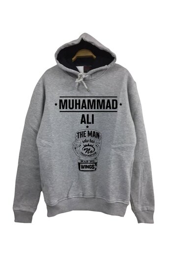 fame-stoned Muhammad Ali Printed Sweatshirt