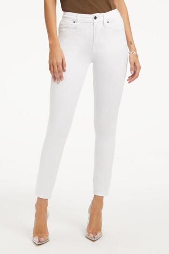 LAMİRAMOOD Skinny Leg White Super Skinny Ultra Elasticity (Lycra) Jeans