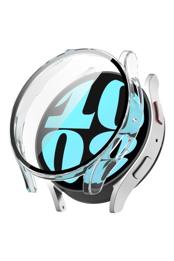 Fibaks Samsung Galaxy Watch 6 40mm Compatible Case and Screen Protector 360 Full Protection Cover