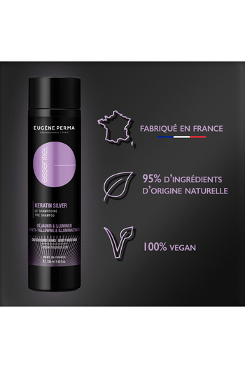 Eugene Perma Eugene Silver Anti-Doriness Essentiel Keratin Shampoo - Blonde Hair 250 ml