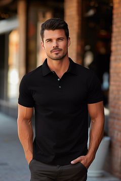 TRENDYOL MAN Siyah Slim Dar Kesim Dokulu Du meli 100 Pamuk Polo Yaka T shirt TMNSS20PO0002 Fiyat Yorumlar Trendyolmilla
