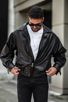 Moderk Oversize Vintage Erkek Deri Ceket Fiyat Yorumlar Trendyol