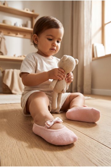 Lovers Baby Invisible Socks Pink