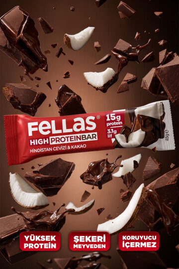 High Protein Bar - Coconut & Cocoa (45 g) X 12 Pieces