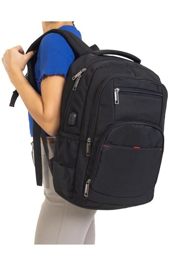 Laptop Backpack 17 Inch Tablet with USB Compartment8683255012763