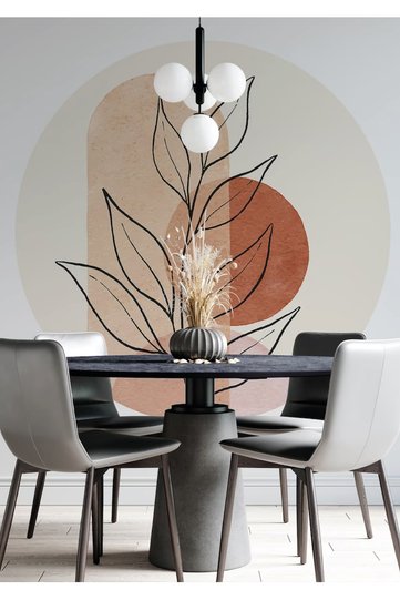 Boho - Bohemian Style Circle Wall Sticker