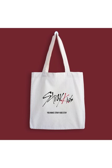 حقيبة قماش مطبوعة من Stray Kids