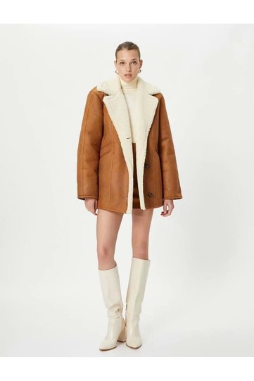 Women's Clothing Jacket Brown