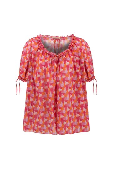 Seashell Pattern Blouse