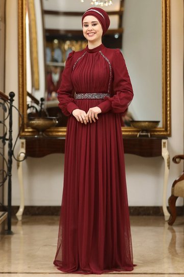 فساتين سهرة محتشمة