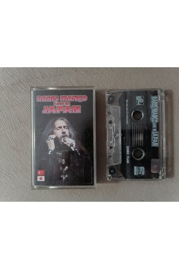 Bariş Manço - Live in Japan - 1996 Türkiye Edition Cassette Album 2. El