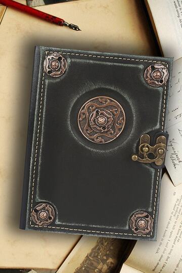Keltik Tılsımlı Deri Defter