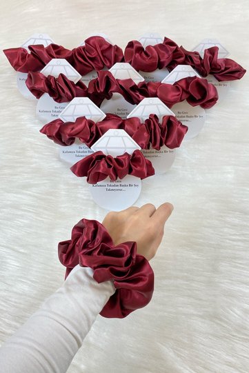 Burgundy Gift Buckle, Henna Night Bridesmaid Bride Bachelorette Party Engagement Wedding Circumcision, 10 Pieces