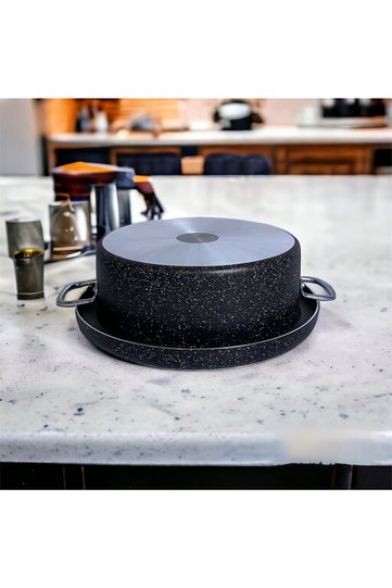 Granite Double Handle Maclube Pot Cooking Pot 28cm