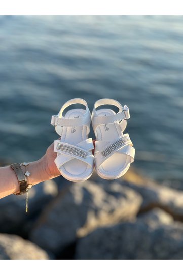 Stylish Children's Sandals with Stones, Baby Sandals, Non-Slip Summer Children's Shoes