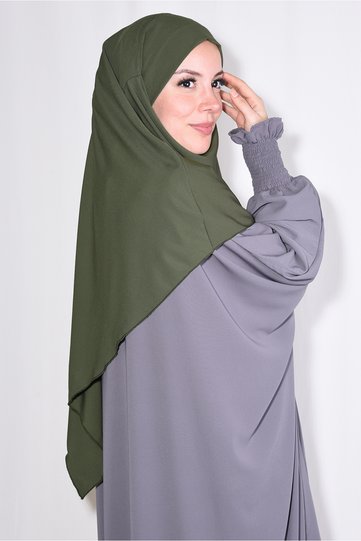 Medina Silk Medium Size Veiled Souffle Khimar