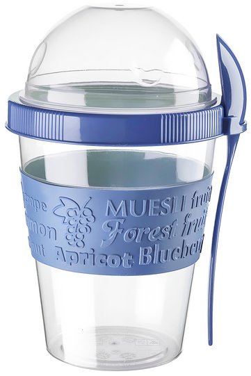 Take'n Go 600 Ml Yogurt Container with Lid and Spoon & Nutrition Container & Lunch Box
