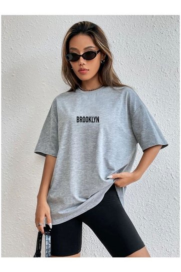 Brooklyn Printed Unisex Crew Neck T-shirt