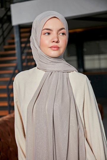 شال فستان سهرة لامع