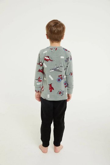 Boy's Fleece Pajama Set 3001