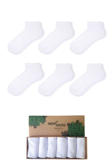 6-Piece Unisex Bamboo Children's Booties Socks with Special Box