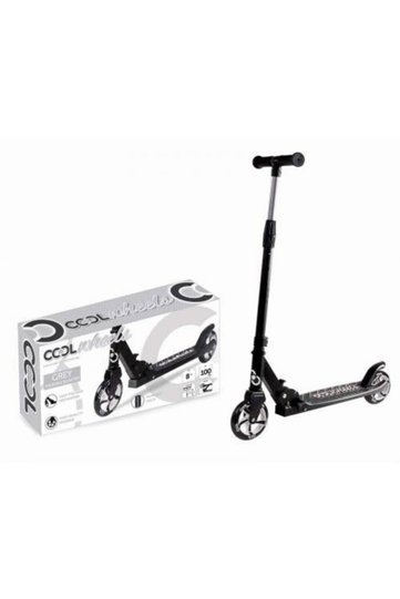Folding 2 Wheel Giant Wheel Scooter (+8 Years) 100kg Gray