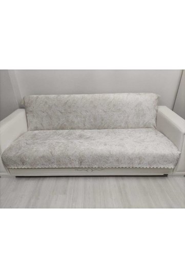 Sponge Sofa Sofa Bed Cover Bright Cream