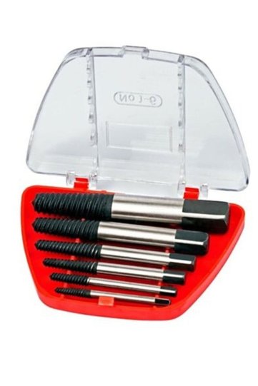 Rigour Reverse Guide Set 6 Piece Broken Screw Bolt Removal