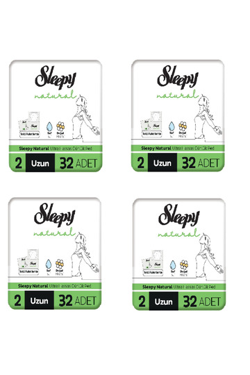Natural Ultra Sensitive Daily Pad No:2 Long 128 Pieces Pad Opportunity Package
