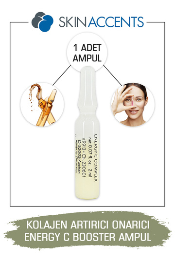 Collagen Enhancer Repairing Bulb Energy C Booster Skin Serum 1Pcs German Dermaroller Dermapen Serum