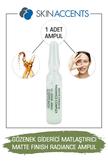 1 Piece Pore Eliminating Mattifying Ampoule Matte Finish Skin Serum German Dermapen Dermaroller Serum