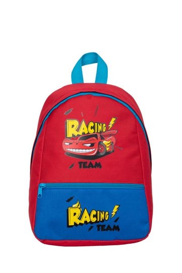 حقيبة ظهر للأولاد بتصميم سيارة سباق رياض الأطفال
