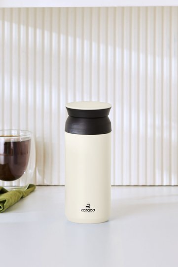 Rainbow Cream Stainless Steel Thermos 350 ml (KEEPING HOT/COLD UP TO 8 HOURS)