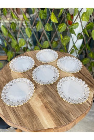 Lace Dessert Plate