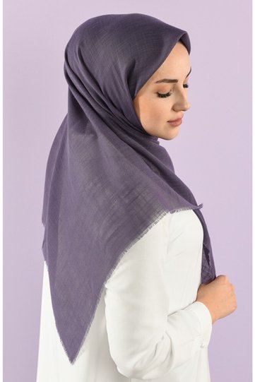 Cotton Flared Scarf 100x100cm