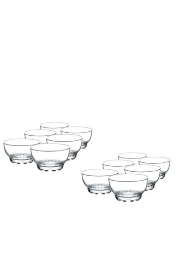 Karaman Multi-Purpose Glass Bowl - 12 Liter Breakfast Snack Bowl Fma98899